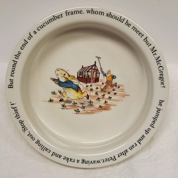 Wedgewood Peter Rabbit childs bowl - Picture 1 of 5